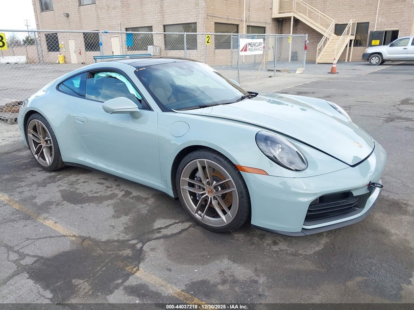 WP0AA2A92SS206521 2025 Porsche 911 Carrera/Carrera T auction photo 1
