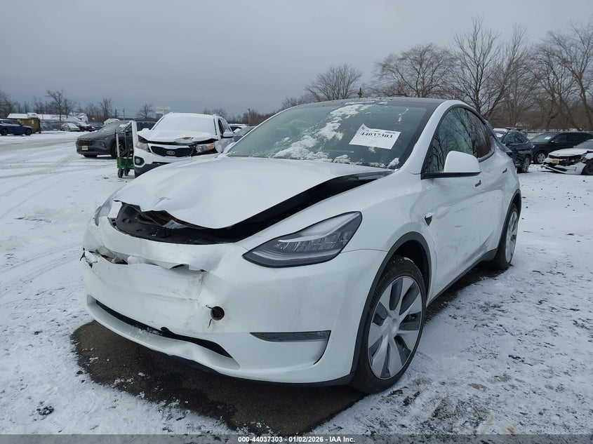 VIN 5YJYGDEE6MF257469 2021 TESLA MODEL Y LONG RANGE DUAL MOTOR ALL-WHEEL DRIVE