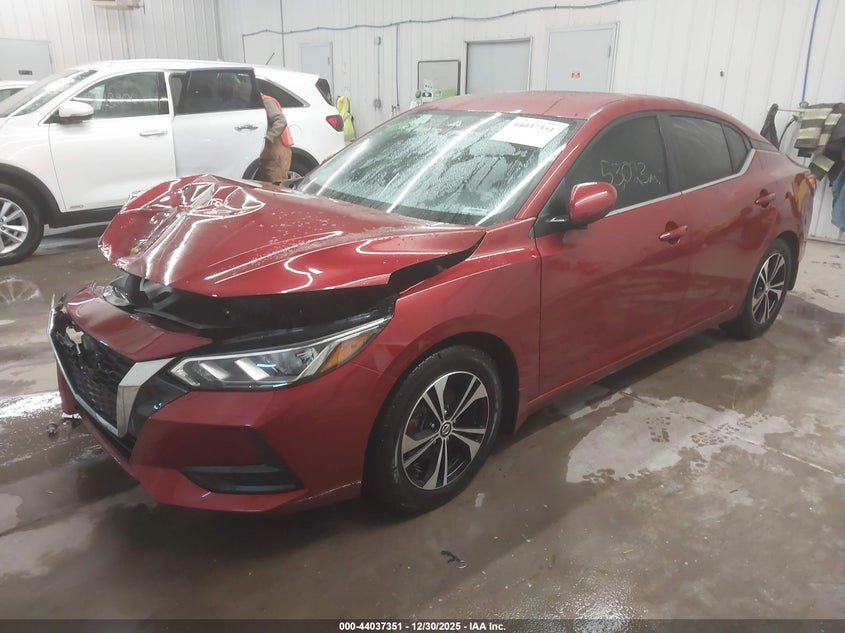 2022 Nissan Sentra Sv Xtronic Cvt