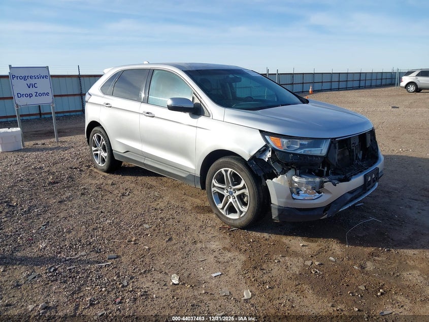2FMPK4K82GBB12290 2016 Ford Edge Titanium auction photo 1
