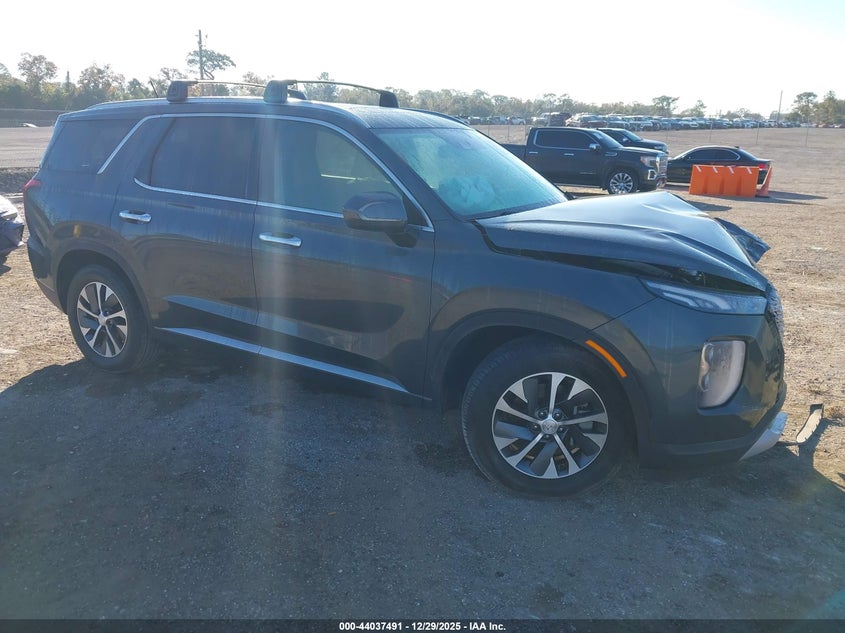 KM8R24HEXNU416951 2022 Hyundai Palisade Sel auction photo 1