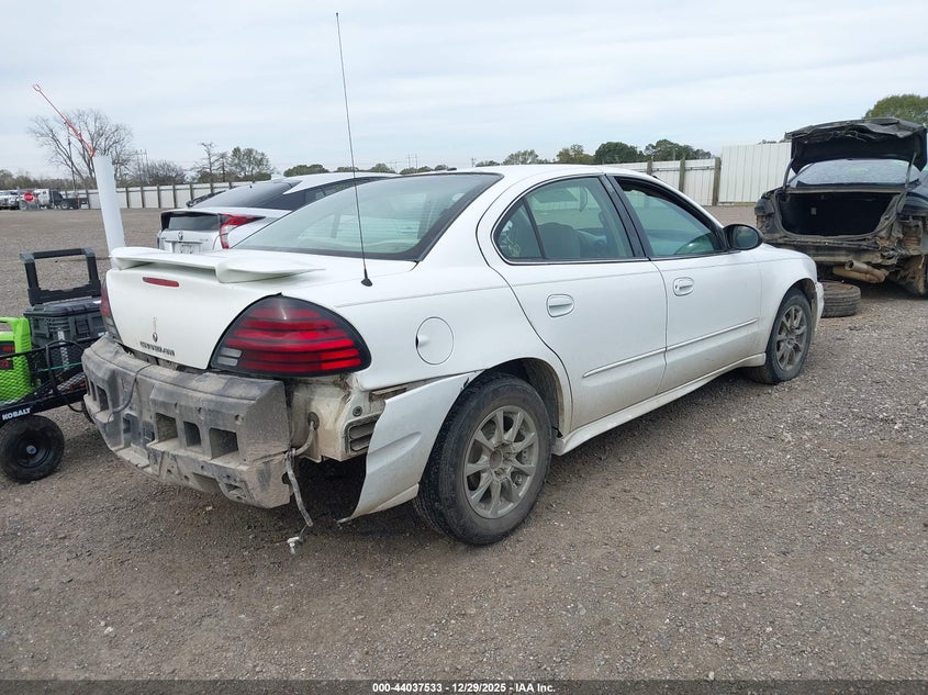 2005 Pontiac Grand Am Se