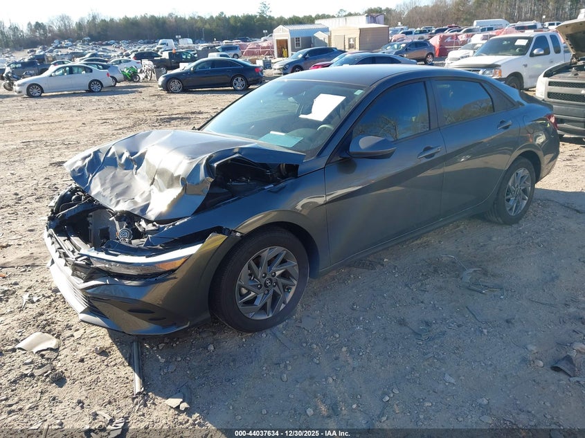 2025 Hyundai Elantra Hybrid Blue