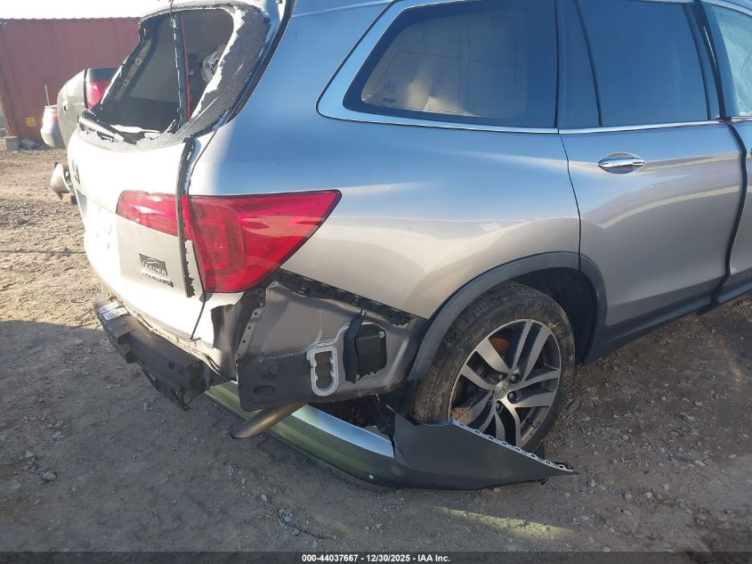 2017 Honda Pilot Touring VIN: 5FNYF5H9XHB004250 Lot: 44037667