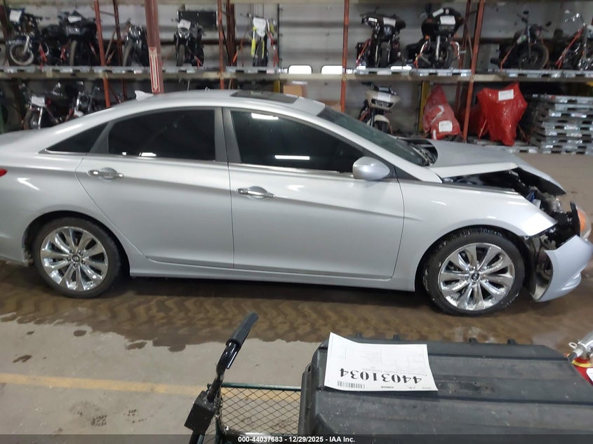 2012 Hyundai Sonata 2.0 Se 2.0T silver Lot 111044037683 Vin 5NPEC4AB7CH365884