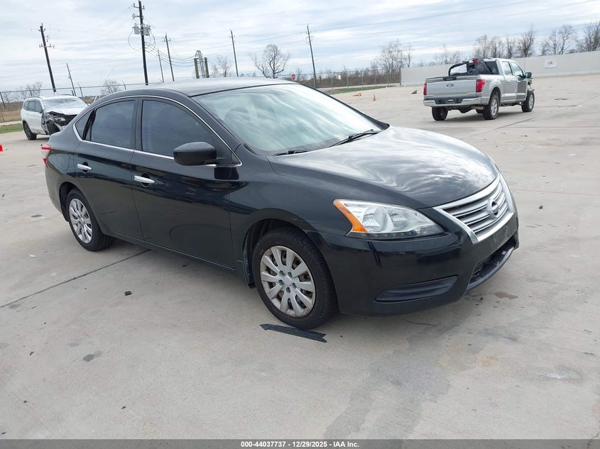 3N1AB7AP3FY336830 2015 Nissan Sentra S auction photo 1