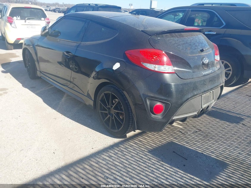 2013 Hyundai Veloster Turbo W/Black