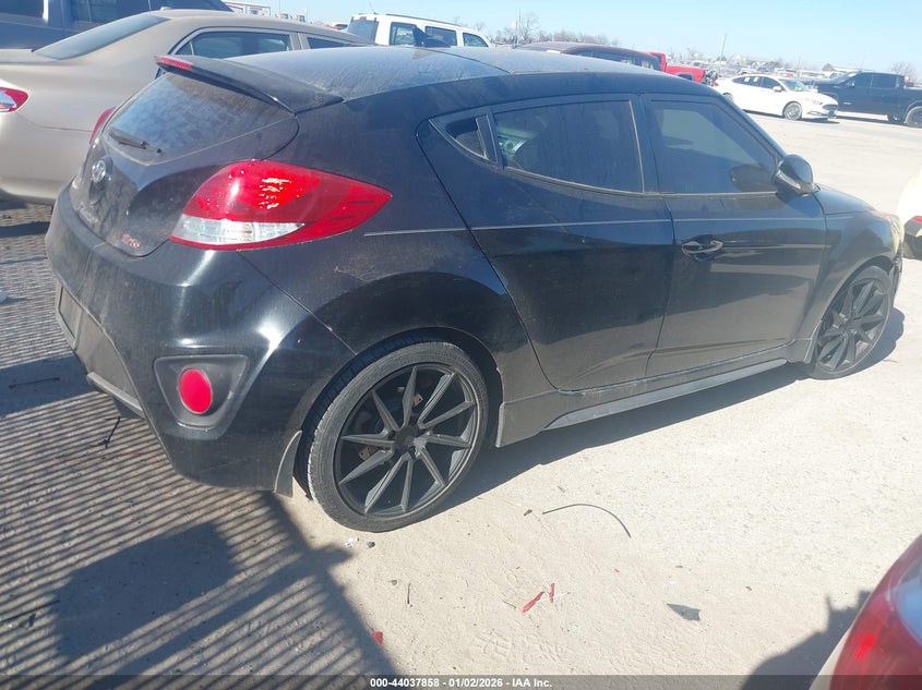 2013 Hyundai Veloster Turbo W/Black