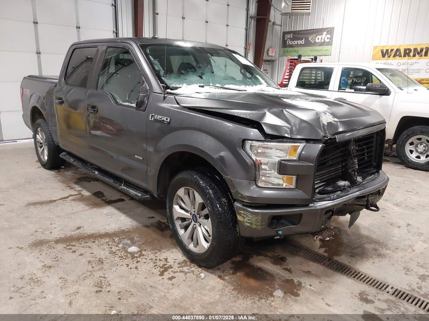 1FTEW1EP1HFB33777 2017 Ford F-150 Xl auction photo 1