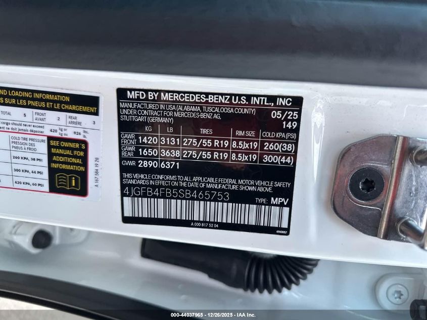 2025 Mercedes-Benz GLE-Class - 4JGFB4FB5SB465753