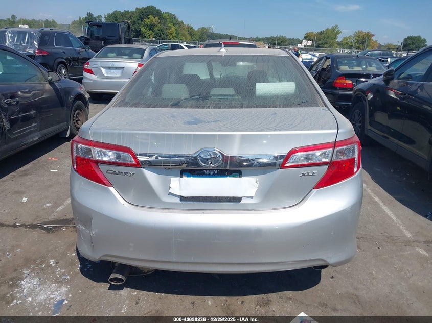 2012 Toyota Camry 3.5 Se V6/Xle V6 silver Lot 111044038236 Vin 4T1BK1FK4CUS05475