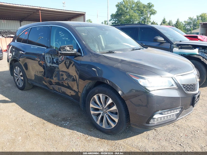 2016 Acura Mdx Technology Entertainment Packages/Technology, Entertainment Acurawatch Plus Packages