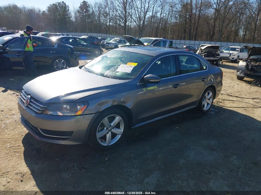 2012 Volkswagen Passat 2.5L Se