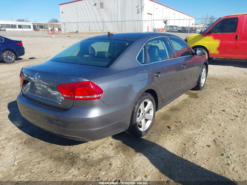 2012 Volkswagen Passat 2.5L Se