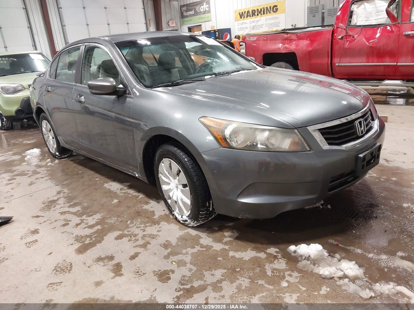 1HGCP26378A040296 2008 Honda Accord 2.4 Lx auction photo 1