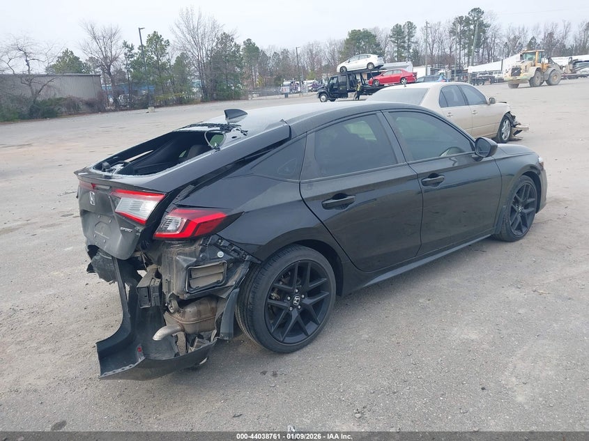 VIN 19XFL2H85NE010612 2022 HONDA CIVIC SPORT