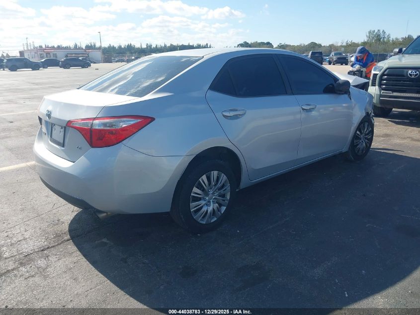 2014 Toyota Corolla Le