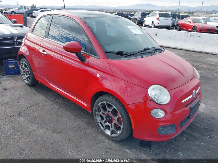 2012 Fiat 500 Sport