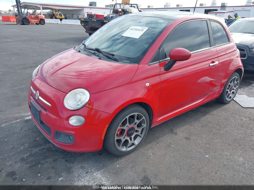 2012 Fiat 500 Sport