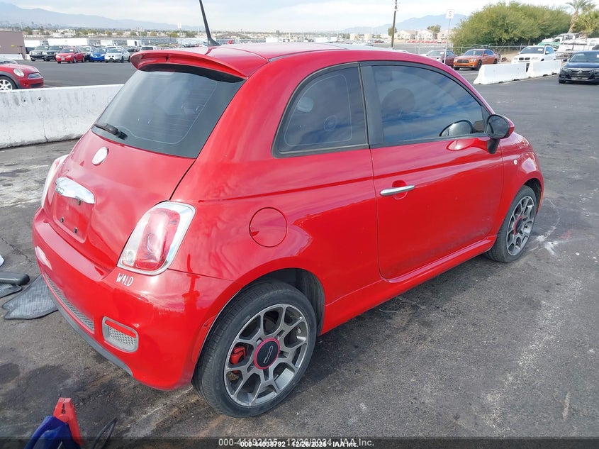 2012 Fiat 500 Sport