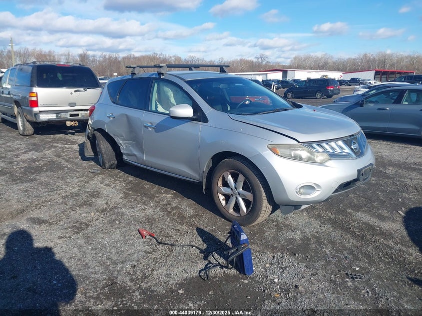 JN8AZ18W59W134641 2009 Nissan Murano Sl auction photo 1