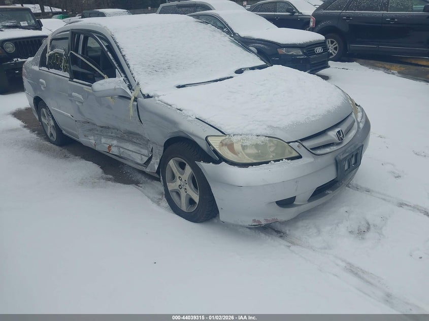 2HGES26754H543668 2004 Honda Civic Ex auction photo 1