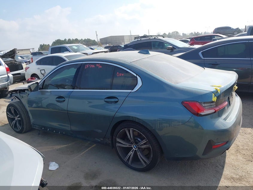 2021 BMW 330I VIN: 3MW5R1J01M8B62017 Lot: 44039322
