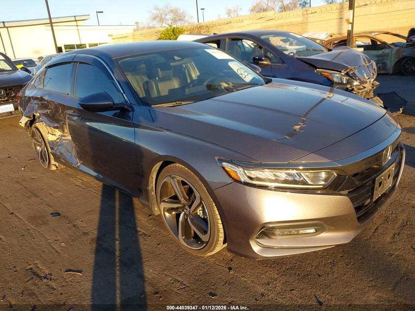 1HGCV1F3XJA259257 2018 Honda Accord Sport auction photo 1