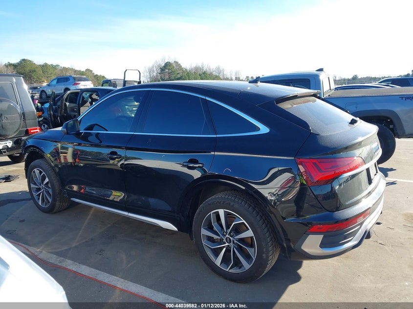 2023 Audi Q5 Sportback Premium Plus 45 Tfsi S Line Quattro S Tronic VIN: WA15AAFY0P2025141 Lot: 44039582