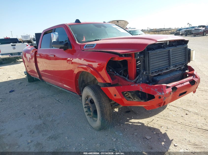 2020 Ram 3500 Laramie Longhorn 4X4 8' Box