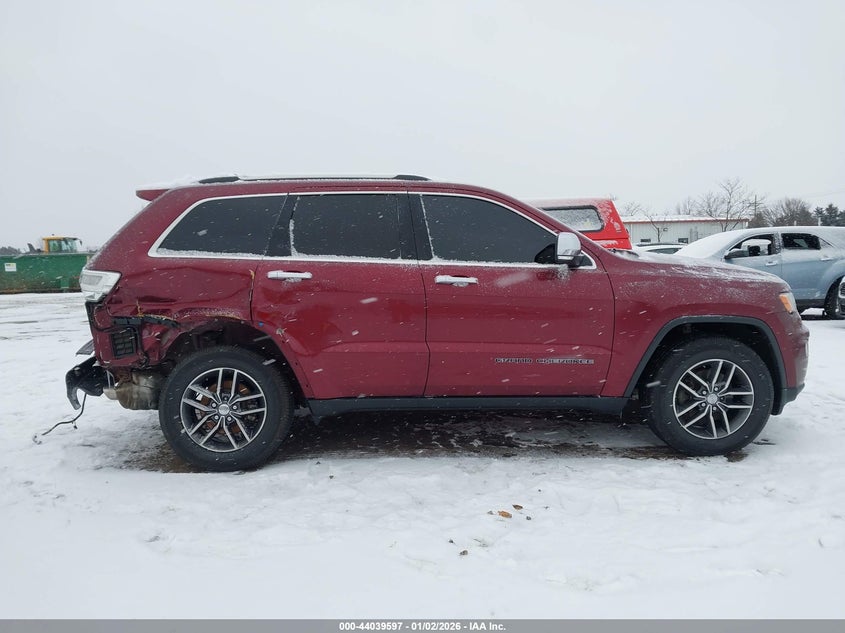 VIN 1C4RJFBG3HC818334 2017 JEEP GRAND CHEROKEE LIMITED 4X4