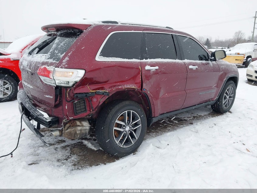 2017 Jeep Grand Cherokee Limited 4X4