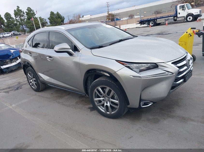 JTJBJRBZ6G2030282 2016 Lexus Nx 300H auction photo 1