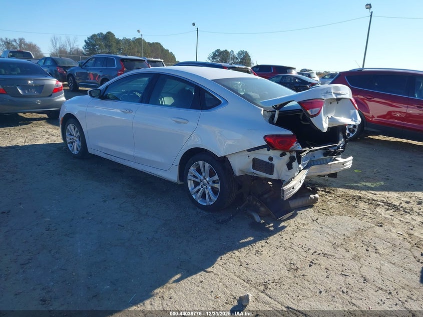Vin: 1c3cccabxgn125840, lot: 44535545, chrysler 200 limited 20163