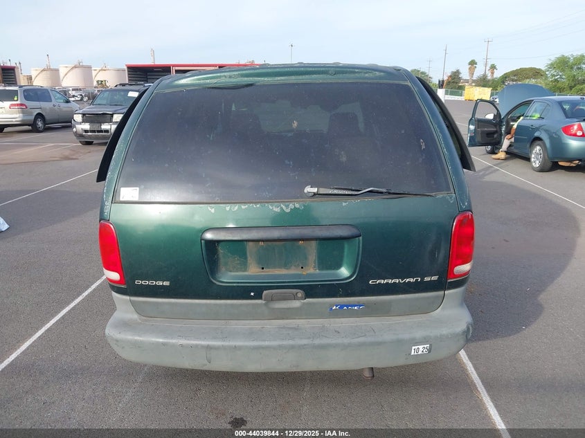 1998 Dodge Caravan Se VIN: 1B4GP45R5WB721546 Lot: 44039844
