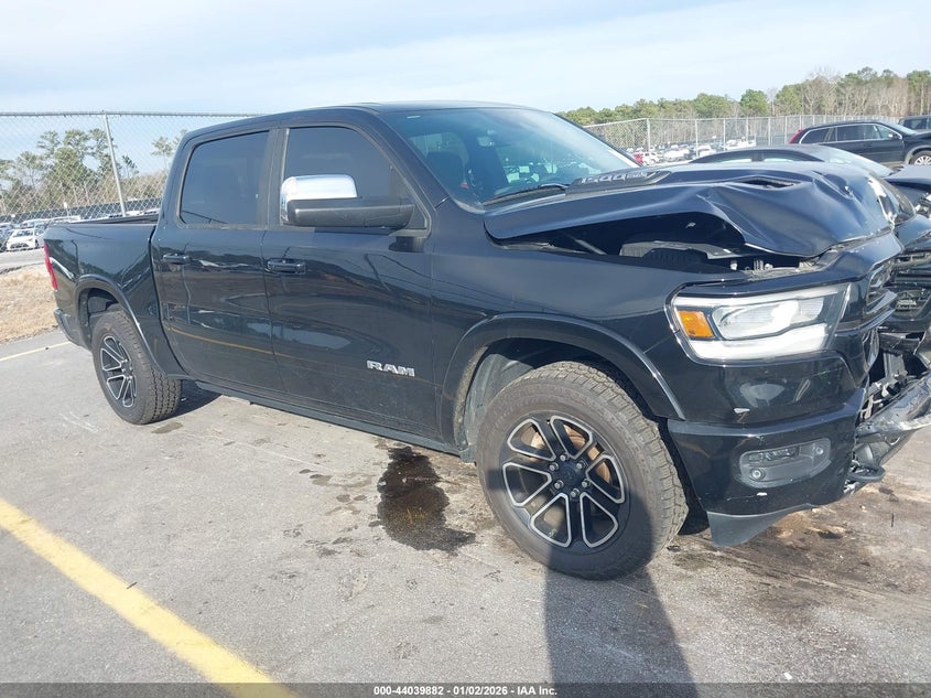 1C6SRFJT7KN612994 2019 Ram 1500 Laramie 4X4 5'7 Box auction photo 1