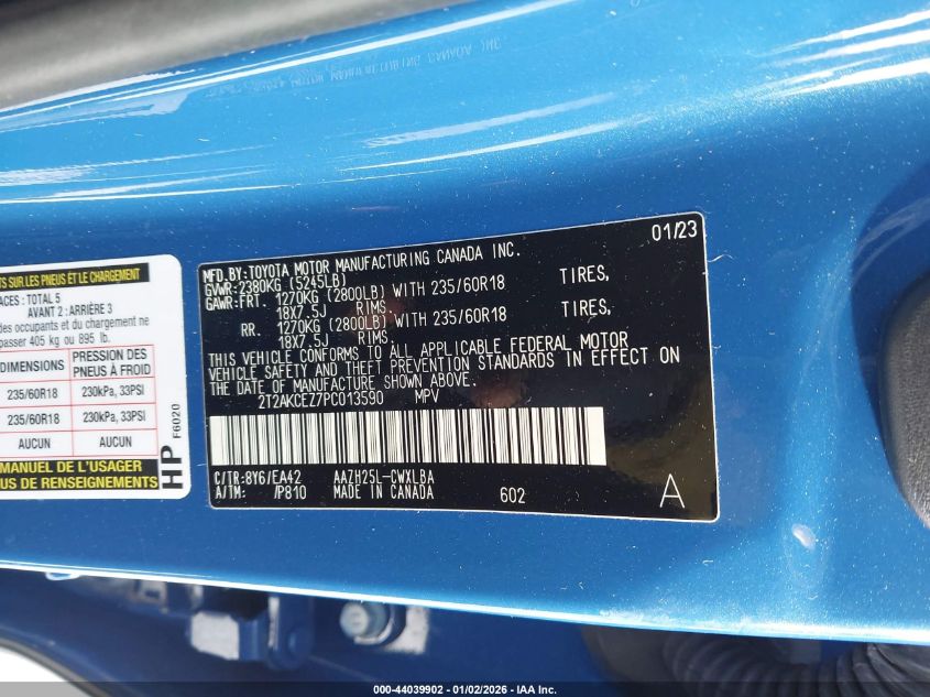 2023 Lexus NX 350h - 2T2AKCEZ7PC013590