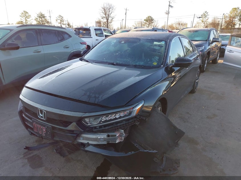 VIN 1HGCV1F34KA136927 2019 HONDA ACCORD SPORT