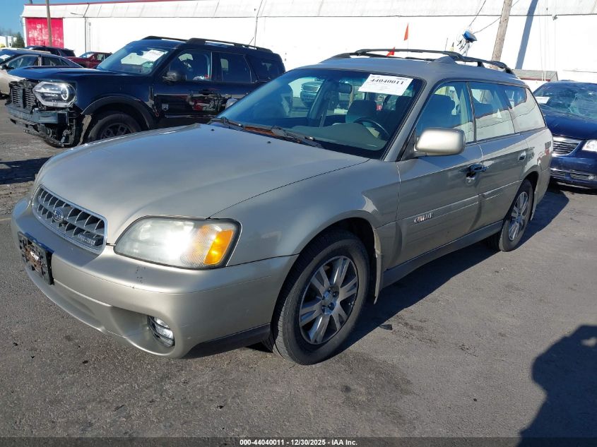 2004 Subaru Outback H6-3.0 W/35Th Anniversary Edition