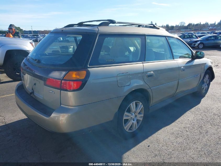2004 Subaru Outback H6-3.0 W/35Th Anniversary Edition