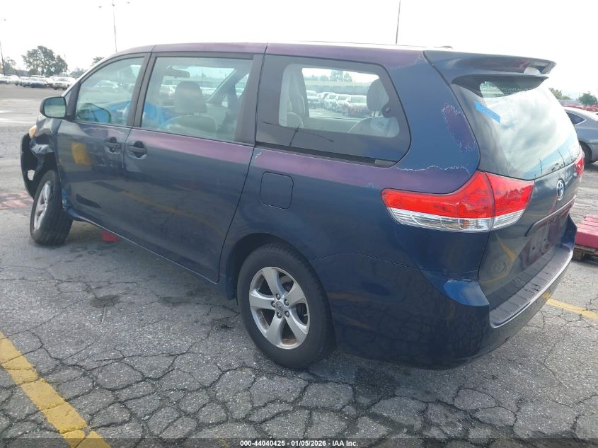 2012 Toyota Sienna Base 7 Passenger