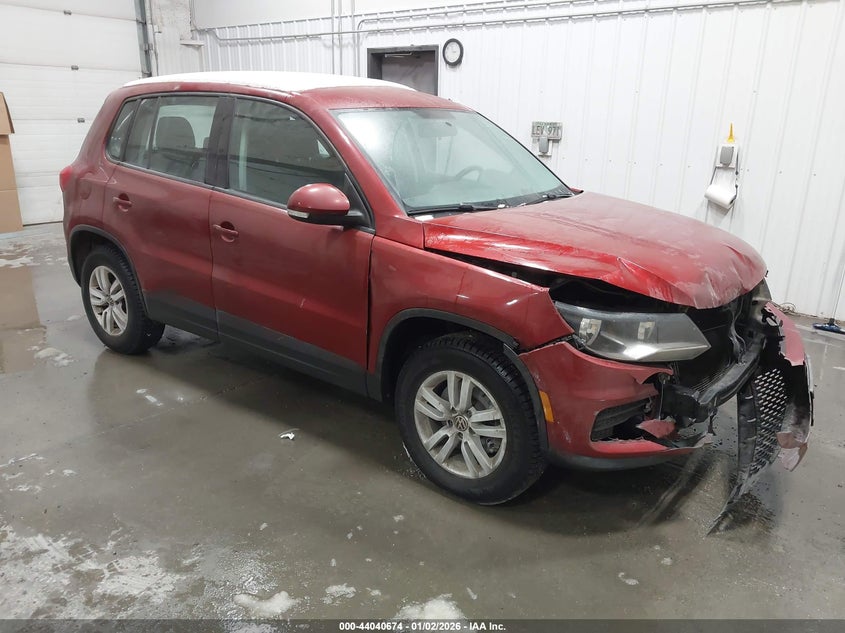 WVGBV7AX1CW083904 2012 Volkswagen Tiguan S auction photo 1