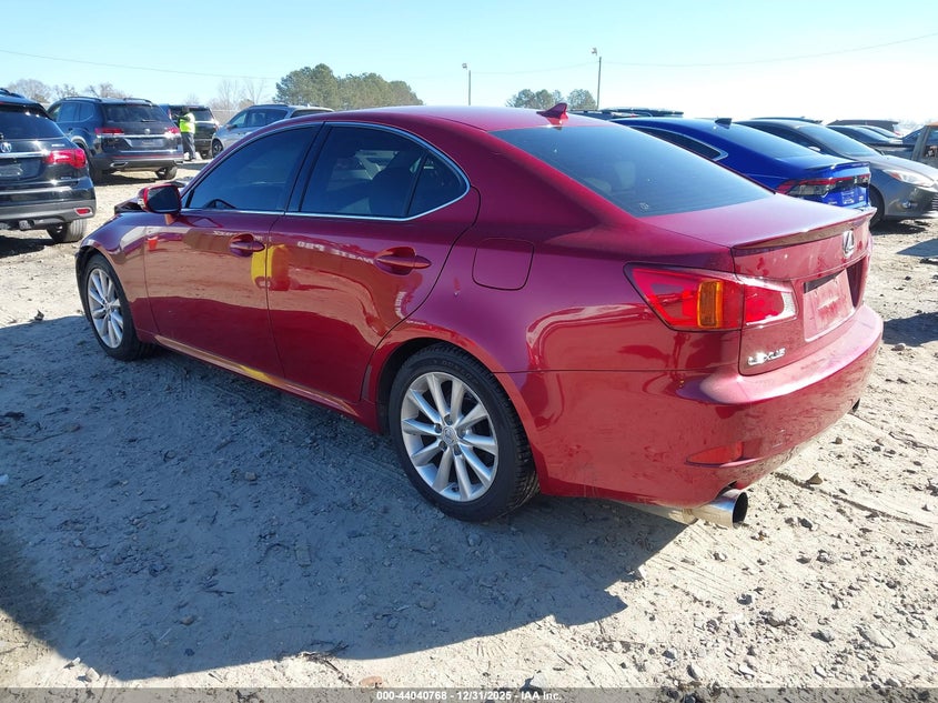 Vin: jthbf5c27a5119491, lot: 44536537, lexus is 250 20103