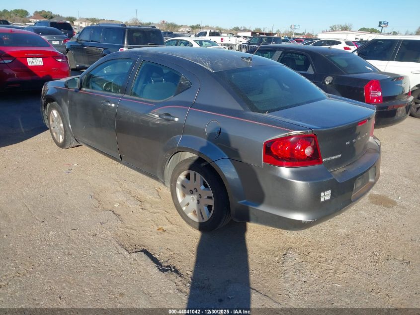 2012 Dodge Avenger Se