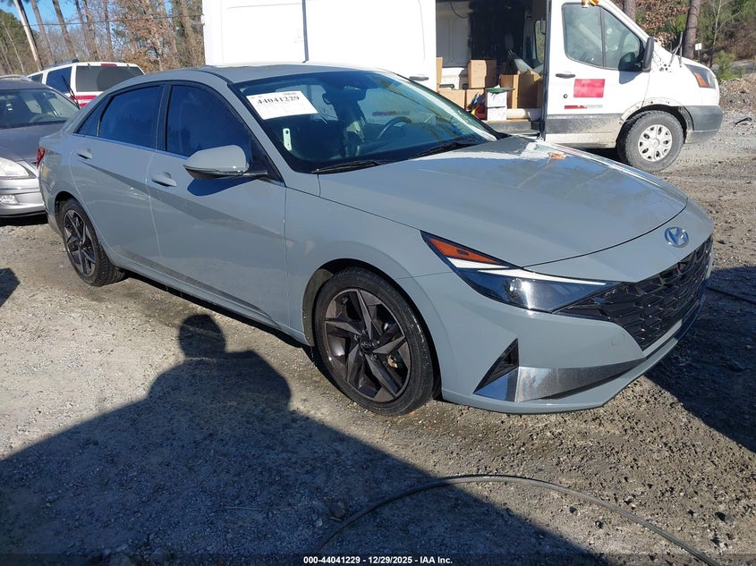 KMHLN4AG9MU198105 2021 Hyundai Elantra Sel auction photo 1