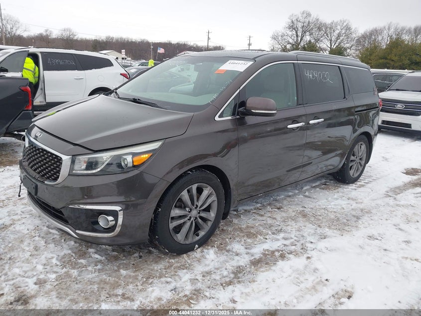 2015 Kia Sedona Sx Luxury