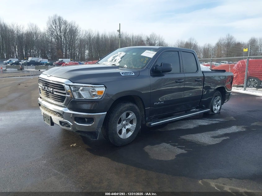Vin: 1c6srfbt4mn779556, lot: 44537064, ram 1500 big horn  4x4 6'4 box 20212