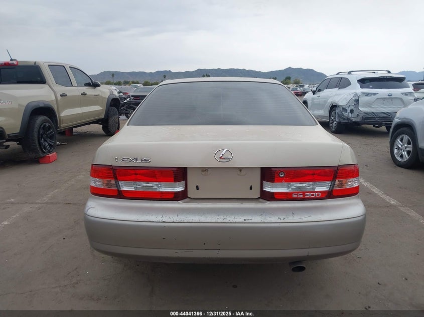 2000 Lexus Es 300 VIN: JT8BF28G4Y5076175 Lot: 44041366