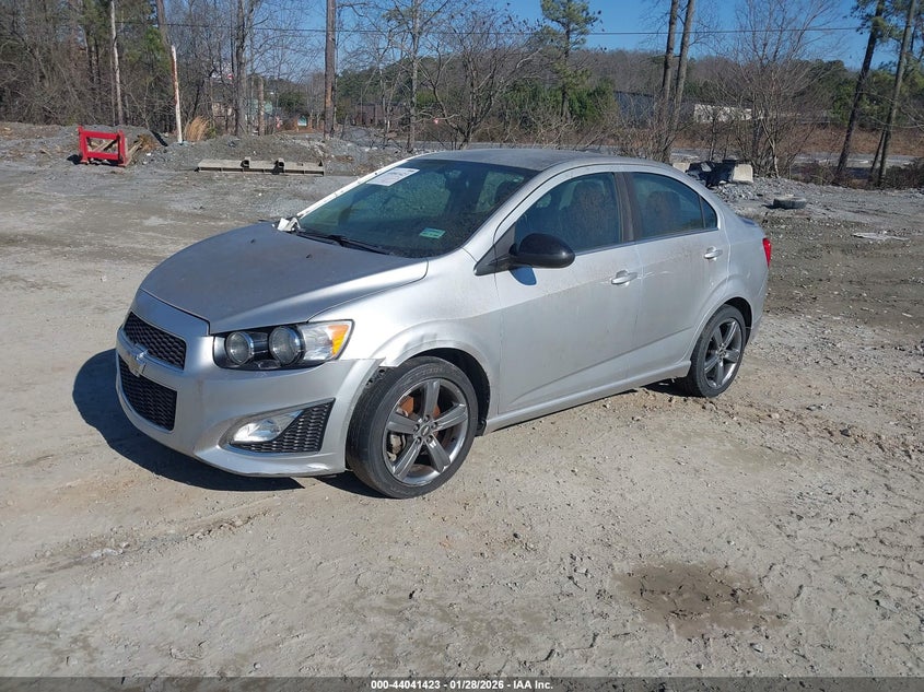 Vin: 1g1jg5sb1f4168056, lot: 44537194, chevrolet sonic rs auto 20152