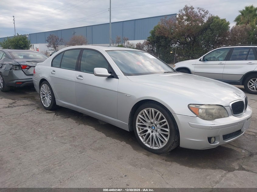 WBAHL83538DT11715 2008 BMW 750I auction photo 1